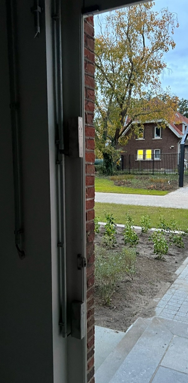 Residential install where two locks were fitted as security was paramount